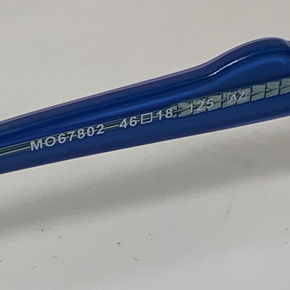 Moschino Teen Sunglasses Blue Purple Summer Casual - Picture 5 of 8